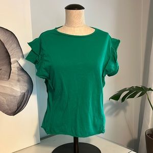 Zara green t-shirt